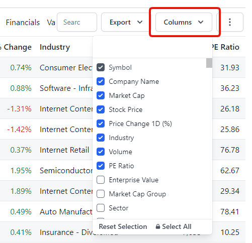 Change data points in view